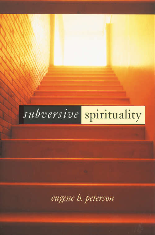 Book cover of Subversive Spirituality