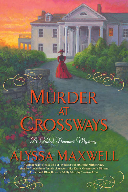 Book cover of Murder at Crossways (A Gilded Newport Mystery #7)