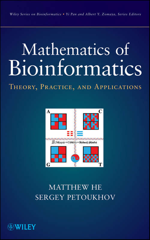 Book cover of Mathematics of Bioinformatics