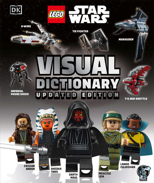 Book cover of LEGO Star Wars Visual Dictionary Updated Edition