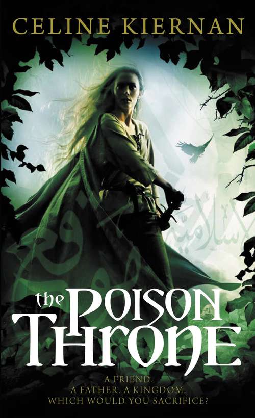 Book cover of The Poison Throne (Moorehawke Trilogy #1)