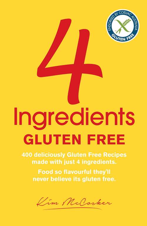 Book cover of 4 Ingredients Gluten Free