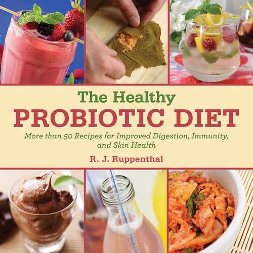 Book cover of The Healthy Probiotic Diet