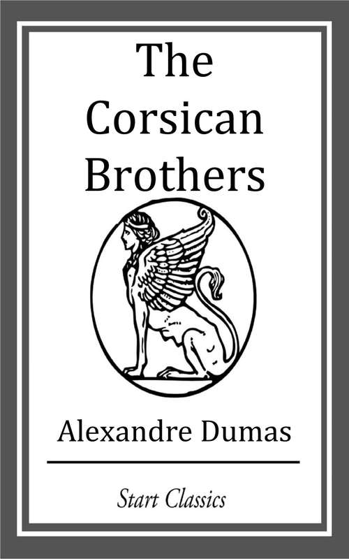 Book cover of The Corsican Brothers