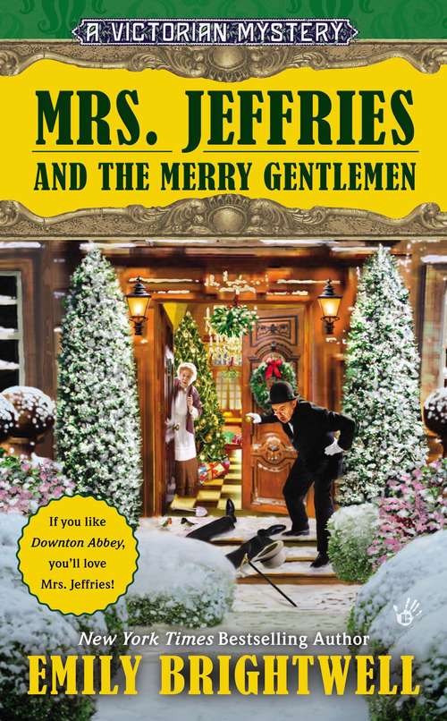Book cover of Mrs. Jeffries and the Merry Gentlemen: A Victorian Mystery (Mrs. Jeffries #32)