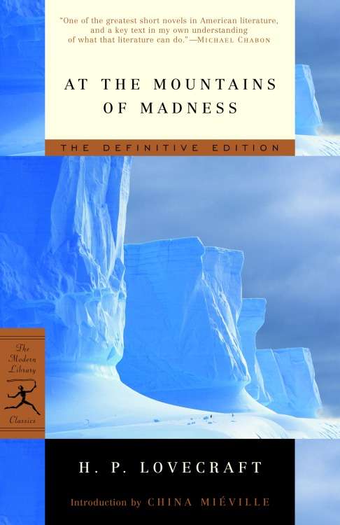Book cover of At the Mountains of Madness: The Definitive Edition (Modern Library Classics)