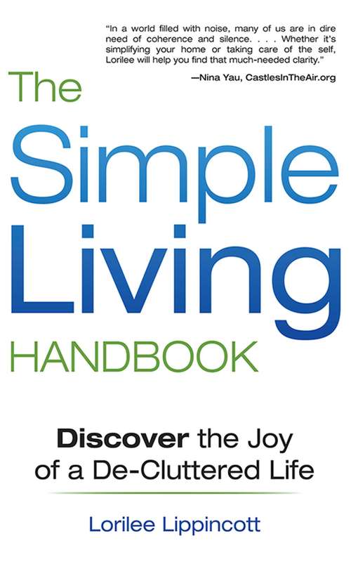 Book cover of The Simple Living Handbook: Discover the Joy of a De-Cluttered Life