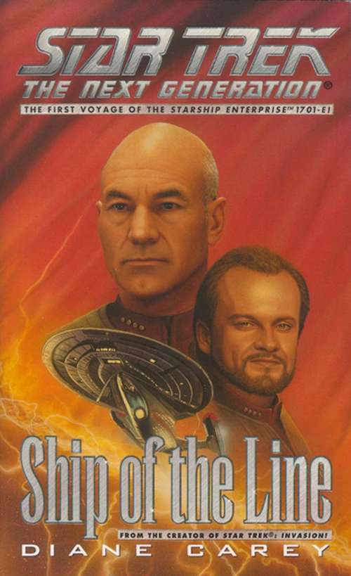 Book cover of Tng Ship Of The Line: Star Trek The Next Generation