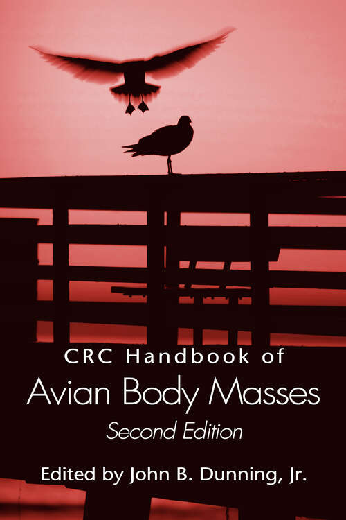 Book cover of CRC Handbook of Avian Body Masses (2)