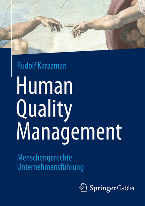 Book cover of Human Quality Management