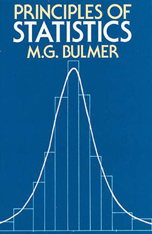 Book cover of Principles of Statistics