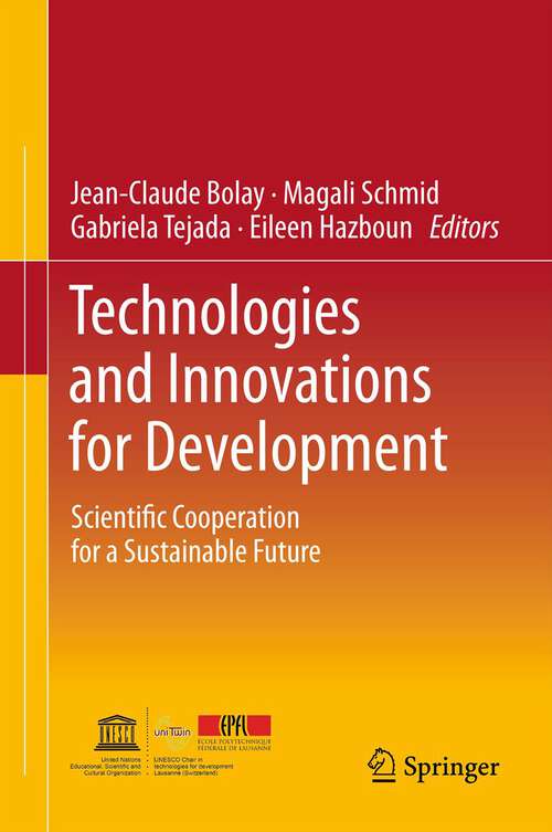 Book cover of Technologies and Innovations for Development