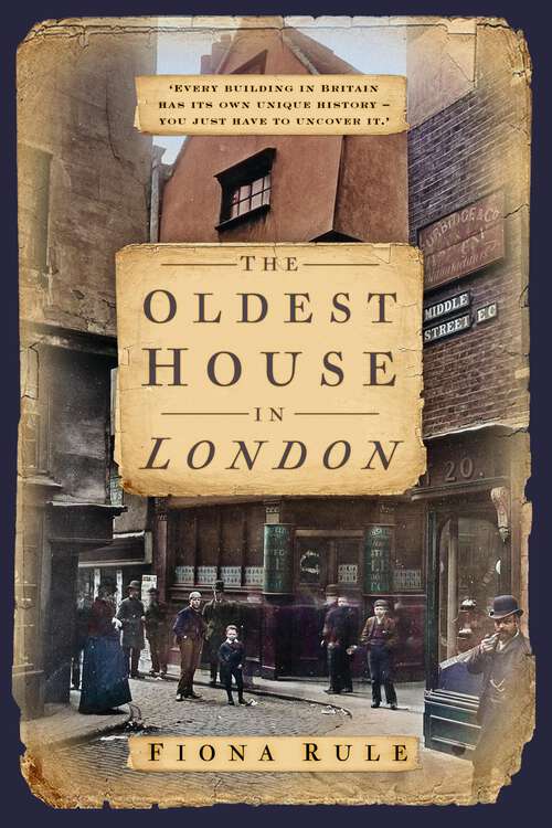 Book cover of The Oldest House in London
