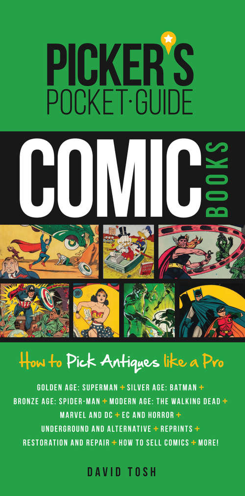 Book cover of Picker's Pocket Guide - Comic Books