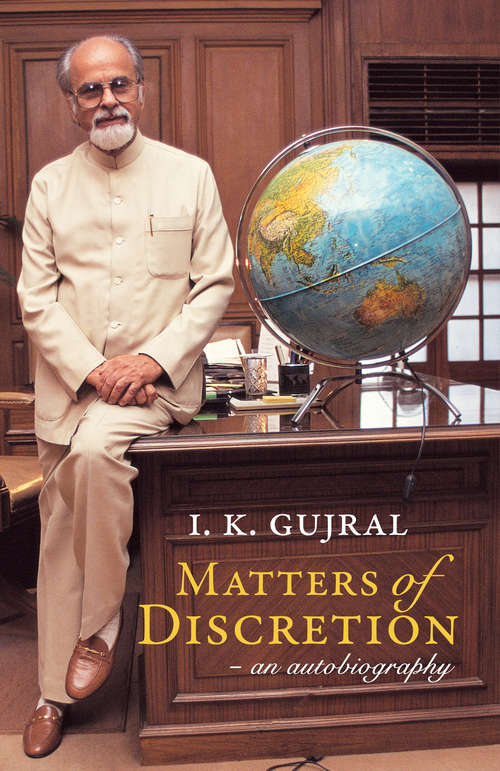Book cover of Matters of Discretion: An Autobiography
