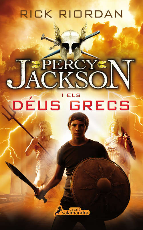Book cover of Percy Jackson i els déus grecs (Percy Jackson: Volumen)