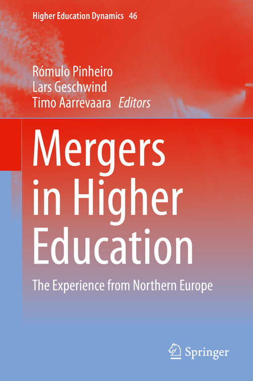 Book cover of Mergers in Higher Education
