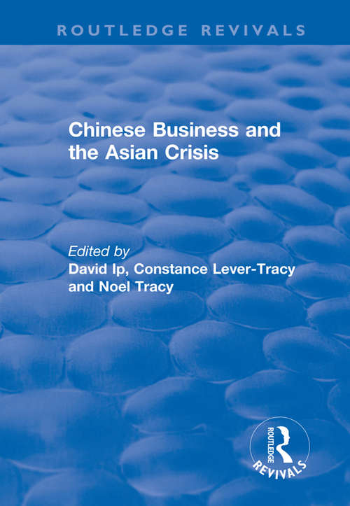 Chinese Business and the Asian Crisis