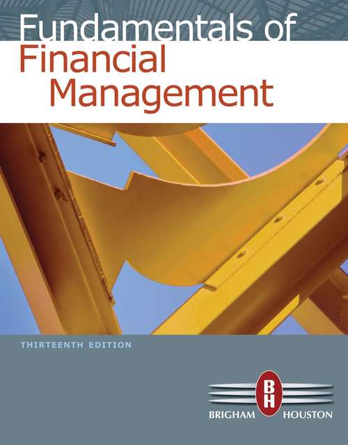 Book cover of Fundamentals of Financial Management (Thirteenth Edition)