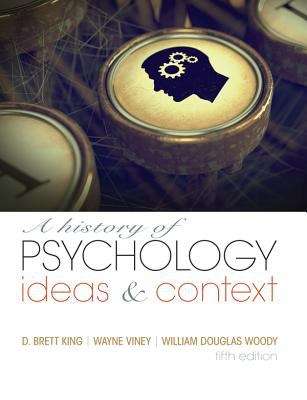 Book cover of History of Psychology: Ideas and Context