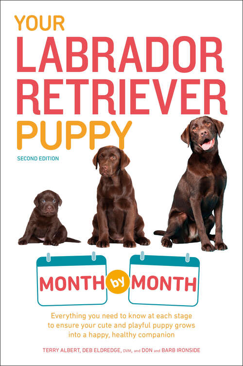 Book cover of Your Labrador Retriever Puppy Month by Month, 2nd Edition: Everything You Need to Know at Each Stage of Development (2) (Your Puppy Month by Month)