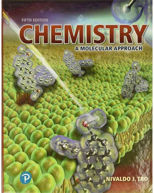 Book cover of Chemistry: A Molecular Approach (Fifth Edition)
