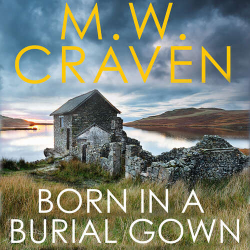 Book cover of Born in a Burial Gown (Avison Fluke)