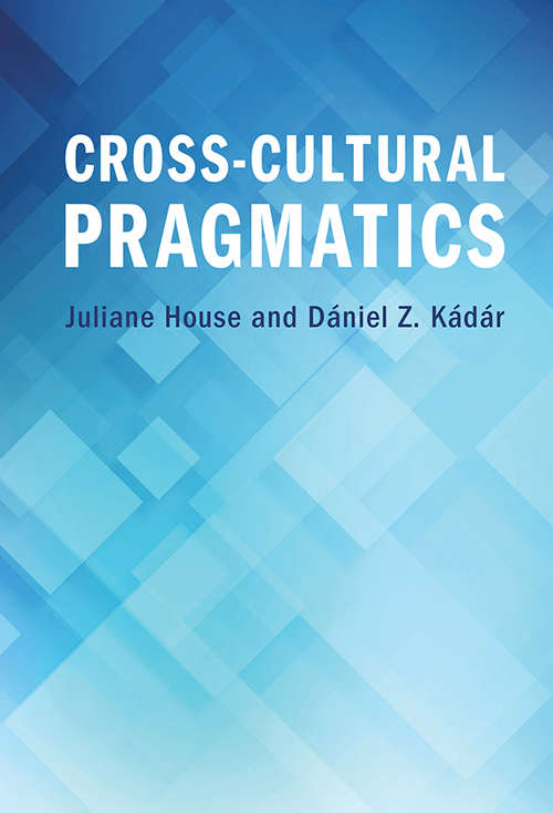Cover image of Cross-Cultural Pragmatics