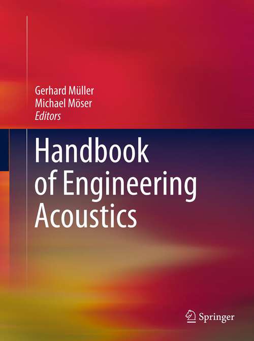 Book cover of Handbook of Engineering Acoustics