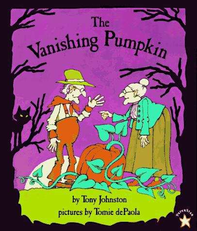 Book cover of The Vanishing Pumpkin