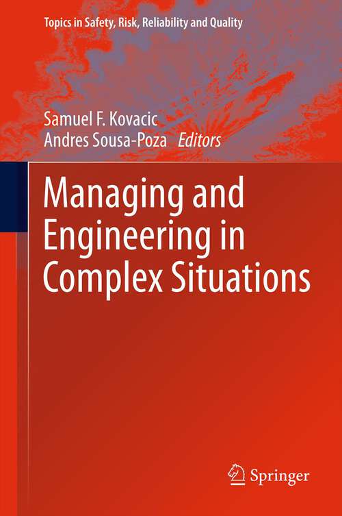 Book cover of Managing and Engineering in Complex Situations