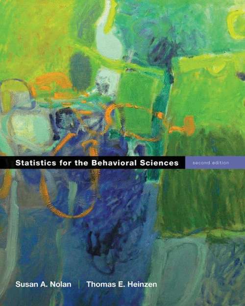 Statistics for the Behavioral Sciences (2nd Edition)