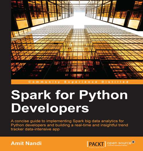 Book cover of Spark for Python Developers