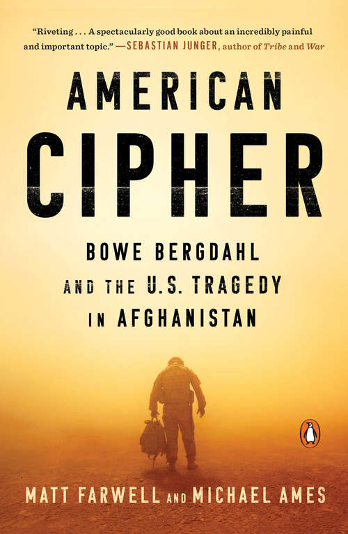 Book cover of American Cipher: Bowe Bergdahl and the U.S. Tragedy in Afghanistan