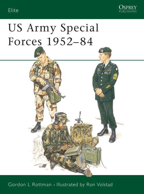 Book cover of US Army Special Forces 1952-84
