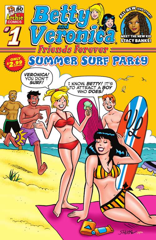 Book cover of B&V Friends Forever: Summer Surf Party (B&V Friends Forever #17)