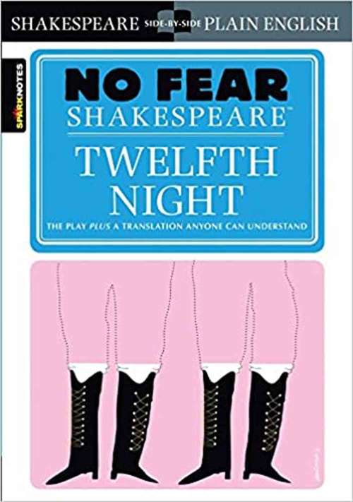 Book cover of Twelfth Night (No Fear Shakespeare #8)
