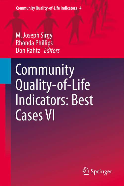 Community Quality-of-Life Indicators: Best Cases Vi (Community Quality-of-Life Indicators #4)