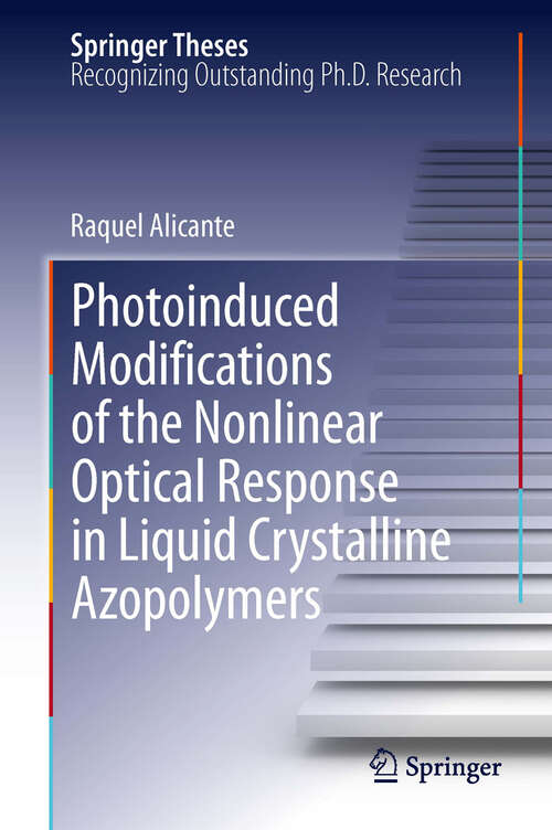Book cover of Photoinduced Modifications of the Nonlinear Optical Response in Liquid Crystalline Azopolymers