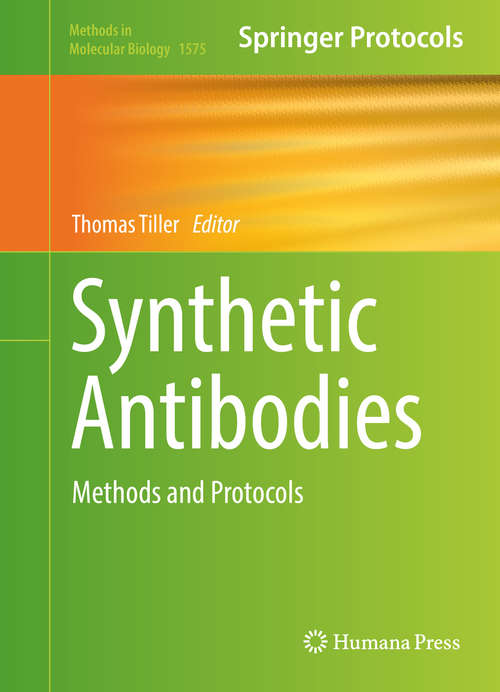 Book cover of Synthetic Antibodies