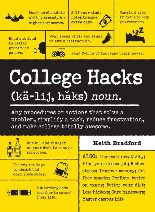 Book cover of College Hacks (Hacks)