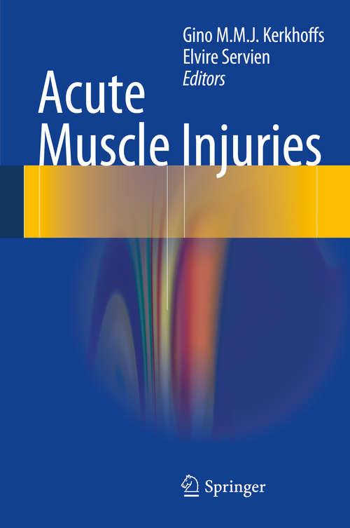 Book cover of Acute Muscle Injuries