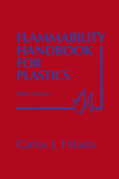 Book cover of Flammability Handbook for Plastics