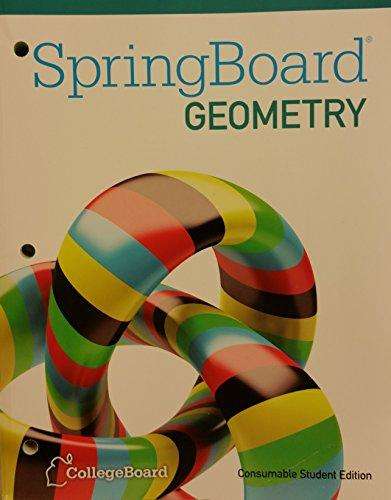 Book cover of SpringBoard Mathematics: Geometry