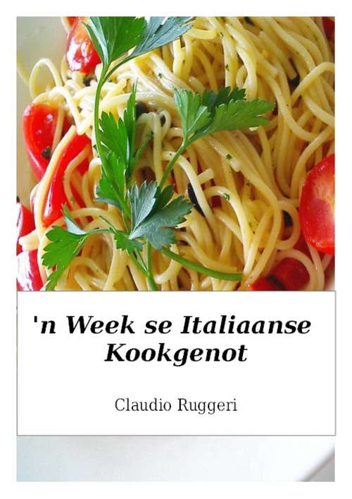 Book cover of 'n Week se Italiaanse kookgenot