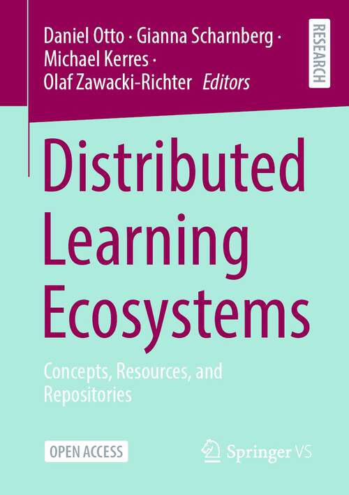 Distributed Learning Ecosystems: Concepts, Resources, and Repositories