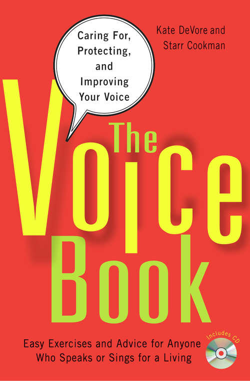 Book cover of The Voice Book: Caring For, Protecting, and Improving Your Voice
