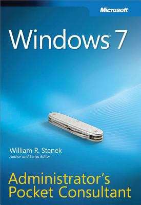 Book cover of Windows® 7 Administrator's Pocket Consultant