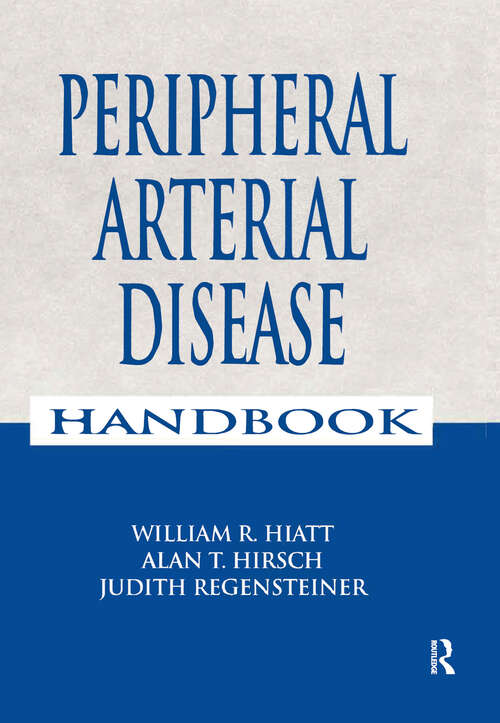 Book cover of Peripheral Arterial Disease Handbook