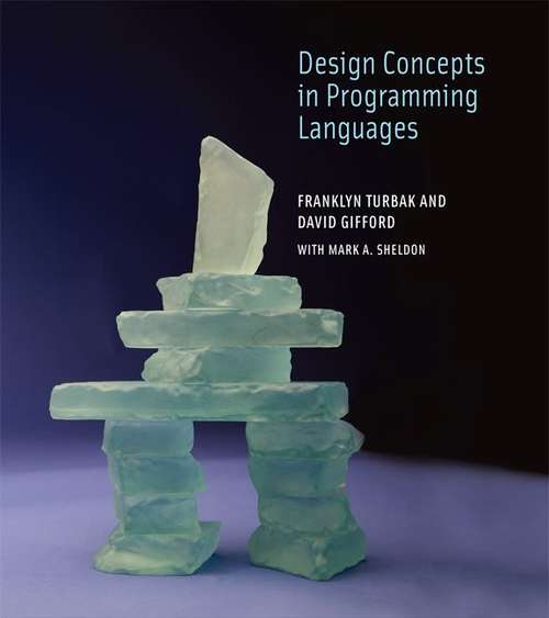 Book cover of Design Concepts in Programming Languages